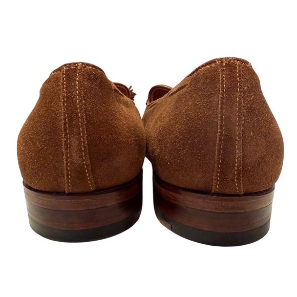 Alden Tassel Moccasin Loafer 3403 Men's 13D Snuff Suede Quiet Luxury Workwear - Picture 6 of 14